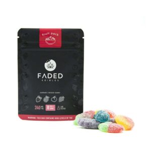 Faded Edibles Fruit Pack 240mg THC